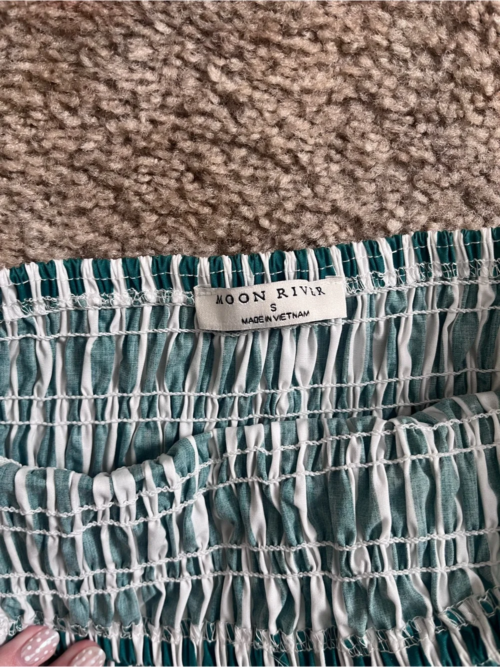 Tuckernuck Moon River Strapless Dress Small - Picture 3 of 4